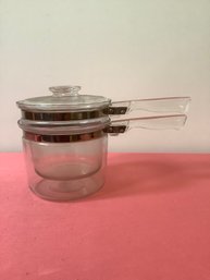 Pyrex Double Boiler Glass Pan