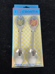 Keepsake Souvenir Spoons From Croatia