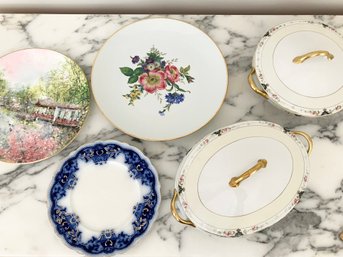 Fine Porcelain - Tureens And Plates