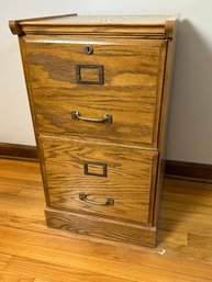 Wooden File Cabinet