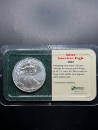 2002 Silver American Eagle Dollar