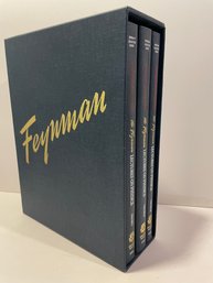 The Feynman  Lecture On Physics. 3book Slipcase Set.