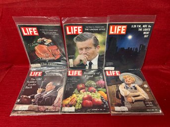 6 Life Magazine Lot #2