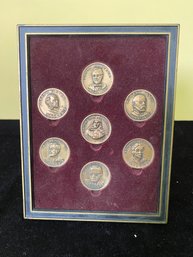 1967 PIONEERS IN FIGHT AGAINST INFECTIOUS DISEASES COIN SET (ELI LILLY)