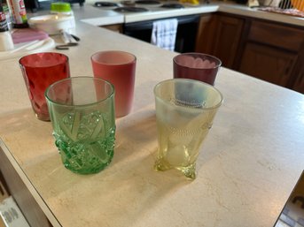 Vintage Drinking Glass Collection