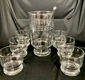 Vintage Princess House 8 Pc Cocktail Set