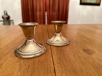 Sterling Silver Candlesticks