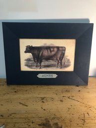 Agnes The Cow Frame