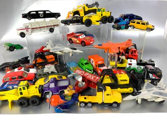 A Group Of 39 Die Cast Vehicles Including Matchbox