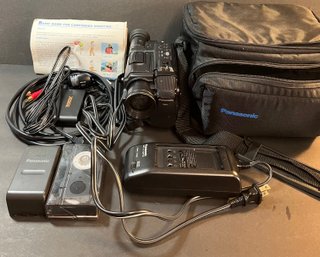 Panasonic Camcorder With Case