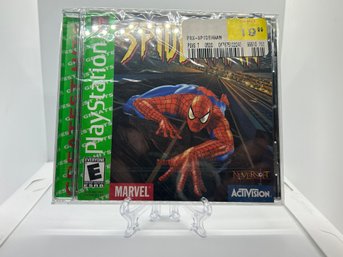 SCARCE Factory Sealed PLAYSTATION 1 SPIDERMAN VIDEO GAME