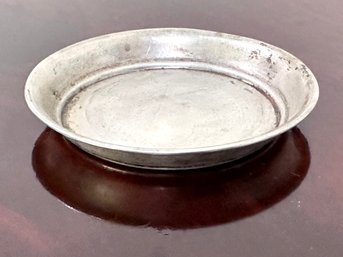 A Vintage Sterling Silver Coaster