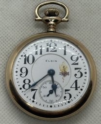 Superb Ca. 1920 ELGIN 'FATHER TIME' PRESENTATION GRADE POCKET WATCH- OWNED BY PRIEST
