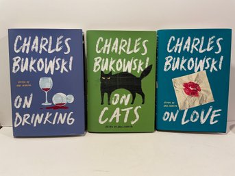 Charles Bukowski , 3 Books Set. First Edition.