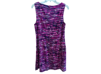 Lilly Pulitzer Pink Scribble Stripe Shift Dress Size 10