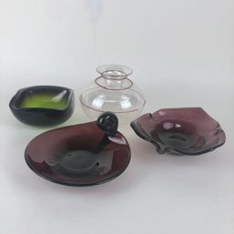 Lot Of Four Glass Pieces