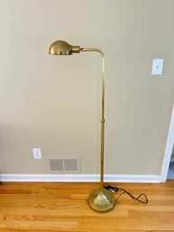 Adjustable Height Brass Apothecary Style Lamp