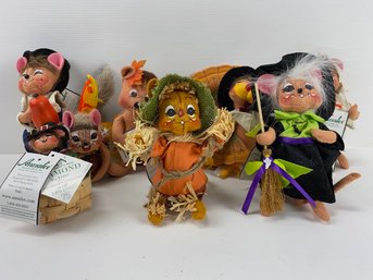 Adorable Annalee Fall Themed Dolls