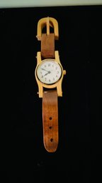 Wooden Wall Hanging Wrist Watch Clock