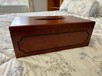 Wooden Tissue Box Cover 1 Of 2