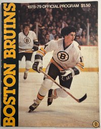 Boston Bruins 1978-79 Official Program