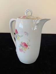 Vintage Flower Based Coffee Pot