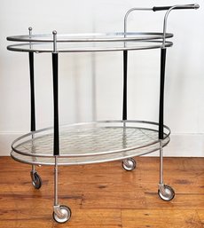 A Vintage Mid-Mod Bar Cart C. 1960's