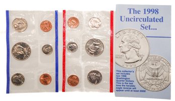 1998 United States Mint Uncirculated Coin Set