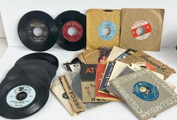 Lot 2 Of 45 RPM Records- Including The Monkees, The Mamas & The Papas, The Ventures, Tony Bennett, & More!