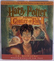 Harry Potter & The Goblet Of Fire CD Audio Book