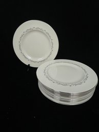 Set Of Rim Pattern Plates Windsor By Pickard