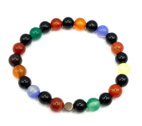 Beautiful Mutli Color Natural Stones Bracelet