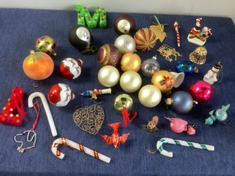 Vintage Christmas Ornaments Lot #1