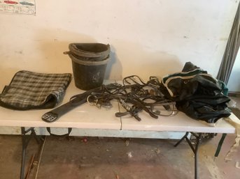 Horse Accessories Lot With Non Freeze Buckets