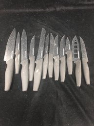 12 Piece Granitestone Knife Set