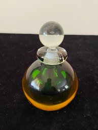 Vintage Glass Fragrance Bottle