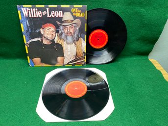 Willie Nelson And Leon Russell. One For The Road On 1979 Columbia Records. Double LP Record.