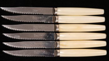 SET OF 6 REGENT SHEFFIELD 8' STEAK KNIVES MADE IN ENGLAND