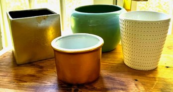 Collection Of 4 Unique Vases
