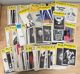 Over 120 Broadway Theatre Playbills