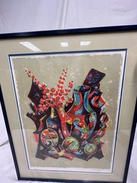 Tony Agostini Still Life Lithograph