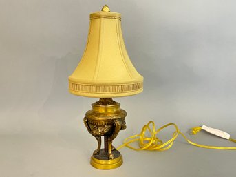 Heavy Solid Brass Lamp