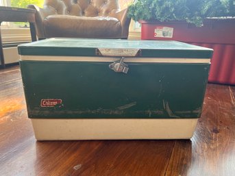 A Vintage Coleman Cooler