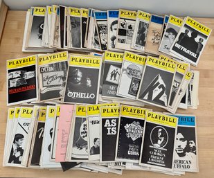 Over 120 Broadway Theatre Playbills