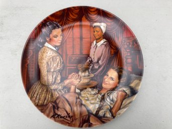 Gone With The Wind 'melanie Gives Birth' Vintage Numbered Collectors Plate