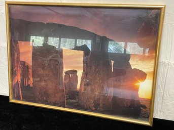 Stonehenge Poster In Frame