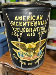 American Bicentennial Celebration 1976 Drum