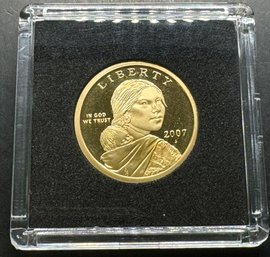 2007-S Uncirculated Proof Native American Dollar