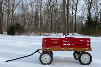 Berlin Flyer Red Wagon With Detachable Side Rails