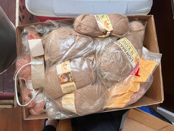 Boxes Of Yarn And Wool!